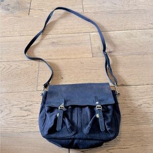 Craie‎ Blue Sparkle Crossbody Purse